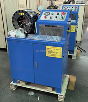 Machine à sertir les flexibles hydrauliques importée 3Kw/4Kw 31.5 MPa DX-68, équipement de fabrication de flexibles 1/4''-2'' avec composants de moteur