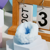 Ballon anti-stress artisanal, sonore, en forme de gâteau de riz glutineux, jouet à presser et décompresser à rebond lent, phénomène viral sur internet