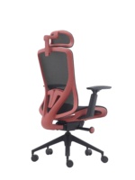 Chaise de bureau fonctionnelle à dossier haut en maille pour personnel