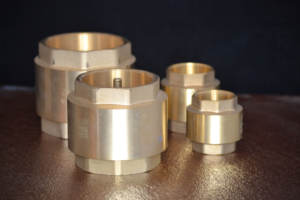 Vanne de retenue en laiton 1/2" avec disque en laiton |   Contrôle de débit unidirectionnel |   THS Thermostyle ® - Product Image 2