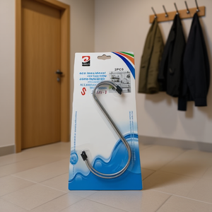 Mnj Iron S-hook 20cm Stainless Steel 2pcs Wall Hook For Hanging - Product Image 3