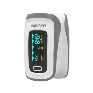 JUMPER JPD-500F CE oksimeter denyut ujung jari OLED warna disetujui dengan transmisi Data nirkabel - Product Image 3