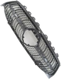 Accessori Auto BBmart griglia paraurti radiatore maglia OE 4538881223 per Smart <span class=keywords><strong>FORTWO</strong></span> coupé (453) - Product Image 1