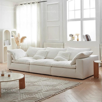 Ensemble de canapé-lit convertible modulaire moderne et inclinable pour villa, salon, appartement, salle de sport, école, détachable, lavable, compressé sous vide