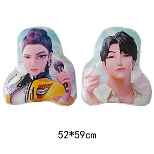 Globos de Demon Hunters de K-Pop, Decoración para Fiestas, Globo de Aluminio de 32 Pulgadas con Figura de Dibujos Animados, Juguetes de Cumpleaños - Product Image 3