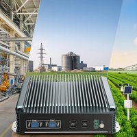 Ordinateur de contrôle embarqué compact pour l'automatisation robotique et le contrôle des machines, calcul en périphérie industriel, PC industriel sans ventilateur