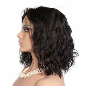 Vague lâche <span class=keywords><strong>Cheveux</strong></span> Humains Bob Perruque Pixie <span class=keywords><strong>Coupe</strong></span> <span class=keywords><strong>Cheveux</strong></span> Brésiliens Avant <span class=keywords><strong>De</strong></span> Lacet Perruque Courte Pour Femmes Noires - Product Image 3