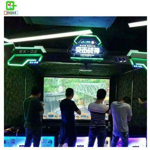 เครื่องจำลองการยิงภาพเสมือนจริงแบบฉายภาพวิดีโอ 3 มิติ บนผนังกลางแจ้ง สำหรับการฝึกป้องกันตัวทางการศึกษา - Product Image 5