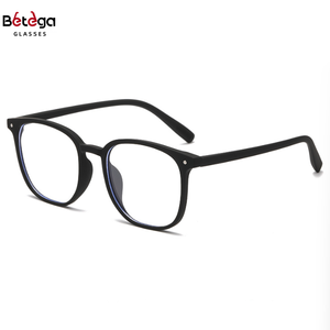 Bettega New TR, montura de anteojos retro cuadrada, montura de luz anti-azul, <span class=keywords><strong>gafas</strong></span> planas para miopía para hombres y mujeres 27009 - Product Image 1