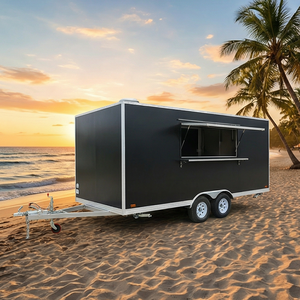 Remorque <span class=keywords><strong>de</strong></span> restauration mobile Chammp personnalisée pour barbecue, café, hot-dogs, glaces, entièrement équipée - Product Image 1