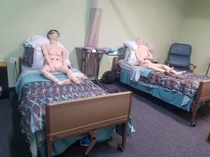 หุ่นจำลองการพยาบาลผู้สูงอายุระดับมืออาชีพ ขนาดเท่าคนจริง สำหรับฝึกการดูแลผู้ป่วยแผลกดทับและการฝึกปฏิบัติทางคลินิกในสถานพยาบาล - Product Image 4