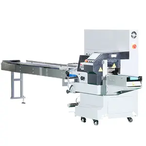 Automatic pillow type firewood wrapping machine bread packaging machine instant noodles packing machine