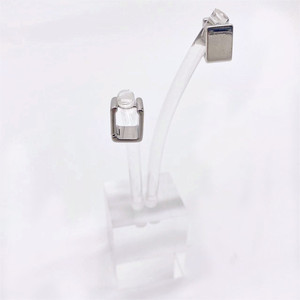 Geometric Square <b>Cuff</b> <b>Earrings</b> Copper Alloy Minimalist Wide Ear <b>Cuffs</b> Fashion Jewelry - Product Image 3