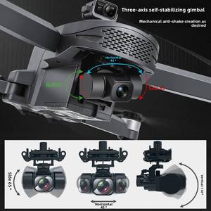 Dron Cuadricóptero Plegable <span class=keywords><strong>L109</strong></span> <span class=keywords><strong>PRO</strong></span> MAX 4K <span class=keywords><strong>GPS</strong></span> con Cámara Dual FPV, Gimbal de 3 Ejes y Motor sin Escobillas para Fotografía Aérea - Product Image 3