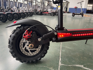 Trottinette électrique à dérive 65 km/h, grandes roues de 10 pouces, double moteur 52V 2400W, pliable, tout-terrain, batterie 624Wh, autonomie 40-60 km - Product Image 5