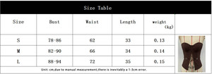 En stock Nouveauté 2026 Corset sexy pour femme, style bustier sans bretelles, à lacets sur le devant, avec boucle métallique, coupe ajustée, pour soirées club - Product Image 6