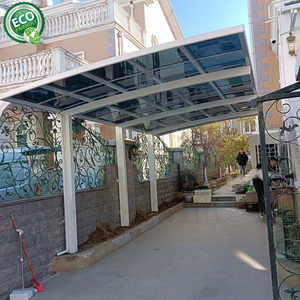 Carports isolés par la chaleur de structure de toit de polygone plat d'arc de haute performance pour le stationnement de voiture - Product Image 2