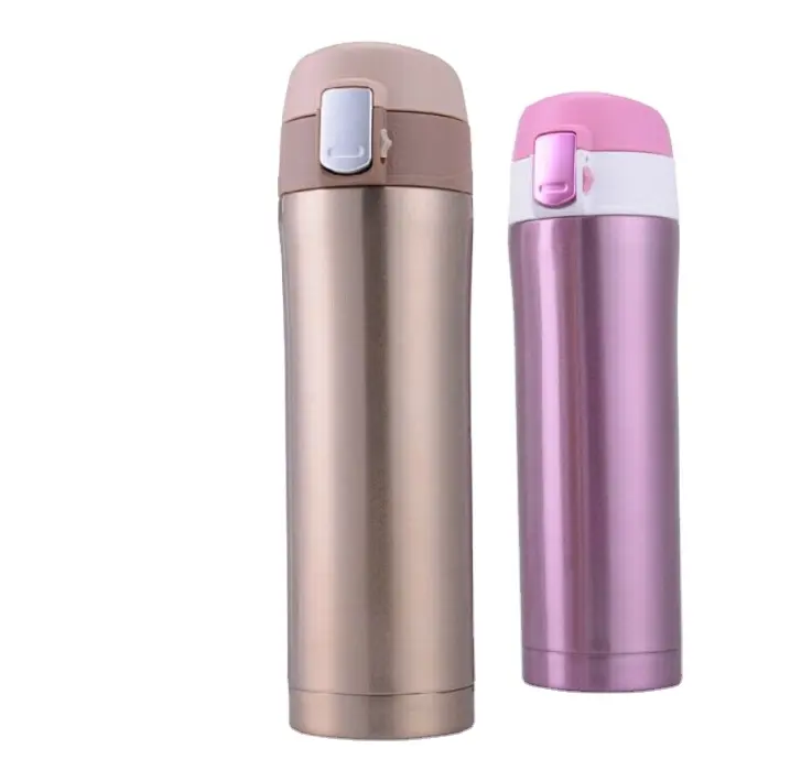 350ml 450ml cà phê nước chân không phích Tumbler Nhiệt Du Lịch uống chai trà thư bị trả lại phích với khóa