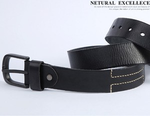 Cinturón de Cuero GB31 para Hombre, Hebilla de Aguja, Estilo Casual, Fabricantes Personalizados - Product Image 6