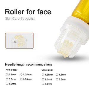 Seek Pretty Micro <strong>Derma</strong> Roller Micro Infusion Hydro <strong>Stamp</strong> Head Microneedle Serum Applicator Kit For Face And Hair - Product Image 3