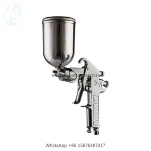 1 1 YS Emulsion Paint Spray Gun W71 Spraying Tool, W 71 Car Paint Pot Pneumatic Household Spray Gun