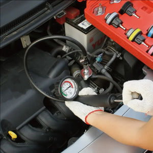 14 Stück Auto kühler Reparatur werkzeug Kühlsystem Kit Farbe Wassertank Lecks ucher Pumpen manometer Adapter Kühler Druck <span class=keywords><strong>Testerr</strong></span> - Product Image 2