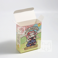 Petites boîtes d'emballage de dessin animé Boîte aveugle en papier artisanal Boîtes de rangement mignonnes personnalisées en gros pour jouets de collection Solutions d'emballage