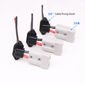 2ピンワイヤーコネクタハーネスアリゲータークリップ40A/50A/120A/175A/350A車用ゴム断熱材 - Product Image 5