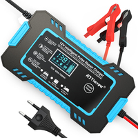 Chargeur de batterie multifonction 12V EU/US/UK/AU à réparation par impulsions