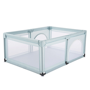 Tissu Oxford pliable pour l'extérieur et l'intérieur, Center d'activité <span class=keywords><strong>Extra</strong></span> <span class=keywords><strong>Large</strong></span>, clôture de sécurité pour bébé, parc pour enfants et nourrissons avec Double porte - Product Image 3