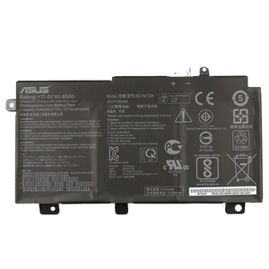 แบตเตอรี่แล็ปท็อป Li-polymer แท้ รุ่น B31N1726 B31BN91 0B200-02910000 สำหรับ <span class=keywords><strong>ASUS</strong></span> <span class=keywords><strong>ROG</strong></span> <span class=keywords><strong>Strix</strong></span> G15 G512LI TUF Gaming <span class=keywords><strong>F15</strong></span> FX566LH มีสินค้าในสต็อก - Product Image 1