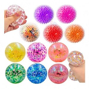 New Design Eco-friendly TPR Squishy <b>Ball</b> for Sensory Play Anti-Anxiety Stress Relief Toy 5 to 7 Years High Quality - Product Image 1