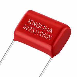 capacitor 1.5 uf 400v Suppliers-Knscha cbb22 capacitor de filme de poliéster, 155j 400v, mpp de plástico, fabricante de capacitores