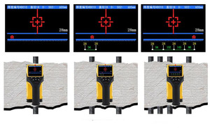 Detector de vigas y barras de refuerzo electrónico portátil con alta precisión y protección IP65 - Product Image 6