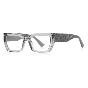 Monture de lunettes de luxe anti-lumière bleue transfrontalière, style américain, à branches larges, pour visages larges, unisexe, à bien assortir - Product Image 5