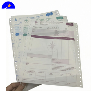 Carnet de factures personnalisé, 3 feuillets autocopiants, avec impression de bordereau de livraison, papier cartonné, logo personnalisé, impression offset - Product Image 2