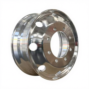 Nouvelle jante en aluminium forgé MEIKA 19,5x7,5 finition brillante avec garantie de 3 ans pour les modèles de camions - Product Image 1