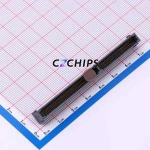 HSEC8-180-01-L-DV-A-K Gold Finger Connector SMD,P=0.8mm Connector 0.8mm 160P Vertical Mount Copper Beryllium - Product Image 1