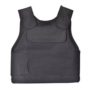 Doble seguro poliéster negro personalizado táctico PE aramida otro equipo de defensa personal Placa de protección portador chaleco táctico - Product Image 1