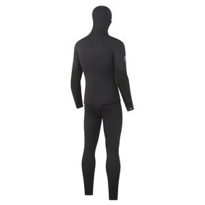 5mm Combinaison Noir À Capuche 2 Pièces Snorkeling Combinaison De <span class=keywords><strong>Plongée</strong></span> Néoprène Avant Zipper Chaud Maillot De Bain Chasse Chasse Sous-Marine Dérive Costume - Product Image 4