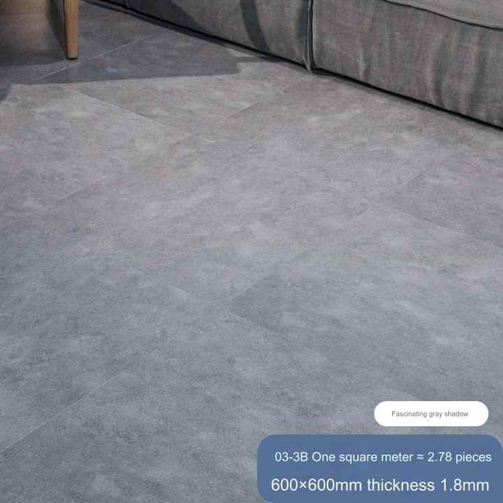 PVC Floor Tiles Self Adhesive PVC Flooring Anti Slip Vinyl Mat Vinyl Floor Covering Vinyl Tile Stickers Tile for Bathroom