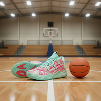 Chaussures de basketball mi-montantes unisexe pour homme, personnalisables, vente en gros usine
