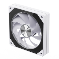 Ventilador de PC de Escritorio XINMAI de 12 cm ARGB Sync 12025, Ventilador de Refrigeración Silencioso RGB Direccionable de 4 Pines para Chasis de Computadora OEM
