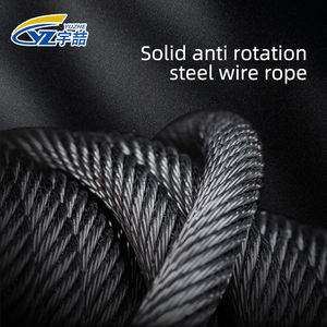 Многофункциональный 220 В 380 В широко используется открытый портативный 1800 Вт 1000 кг строительный подъемный кабельный кран - Product Image 2