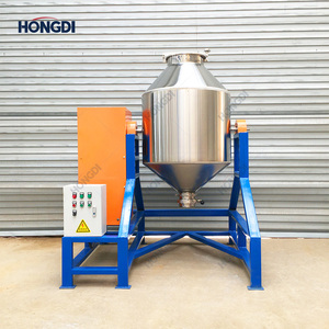 เครื่องผสมแบบกรวยคู่ 300 กก. พร้อมโครงเหล็กกล้าคาร์บอน, เครื่องปั่นผงสำหรับงานหนักสำหรับโรงงานผลิตปุ๋ยเคมี - Product Image 6