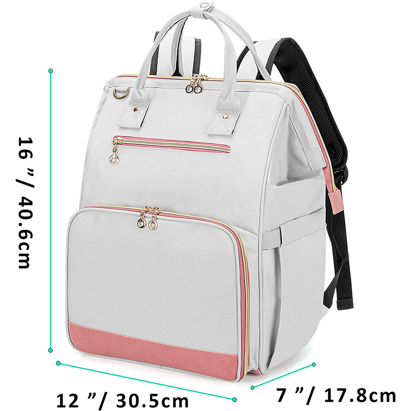 product-750-750 Nurse Bag for Work Supplies, Nurse Backpack with Laptop Sleeve for Home Care Nurse, Medical Students and More
