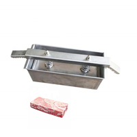 Presse à viande Shawarma hydraulique semi-automatique avec convoyeur-Presse à viande congelée à 2/3 degrés pour restaurants
