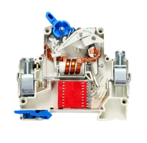 MCB HQS1-1-63 Miniature Circuit Breaker with overload and short circuit protection C45 C65 Original manufacturer 1P 2P 3P 4P