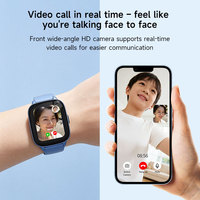 Smartwatch per Bambini 2026 con SIM 4G, Telefono Cellulare, Chiamata SOS, Videochiamata, Tracciamento GPS, Display AMOLED