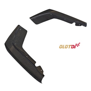 VRS Style Carbon Fiber Rear Diffuser Side Canards Fins Spoiler <b>Splitter</b> for Honda Civic 11th FL5 Type R 2022-2023 - Product Image 2